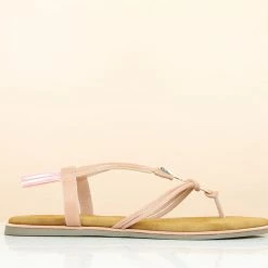 Inc.5 STRAPY FLAT SANDAL-PEACH SALE