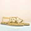 Inc.5 STRAPY FLAT SANDAL-YELLOW SALE