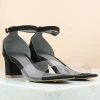 Inc.5 TRANSPARENT COUNTER SANDAL-BLACK SALE