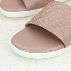 Inc.5 STITCHED FLAT MULE - PURPLE SALE