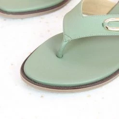 Inc.5 BASIC FLAT THONG - GREEN WOMEN