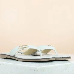 Inc.5 BASIC FLAT THONG-GREY
