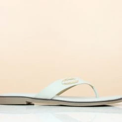 Inc.5 BASIC FLAT THONG-GREY