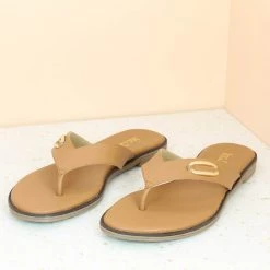 Inc.5 BASIC FLAT THONG-TAN WOMEN