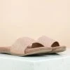 Inc.5 FLAT COMFORT MULES-ROSE GOLD