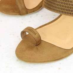 Inc.5 SALE STILETTO HEEL THONG-TAN