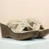 Inc.5 PLATFORM CASUAL MULE-BEIGE