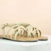 Inc.5 FLAT STRAPY SANDAL-GOLD