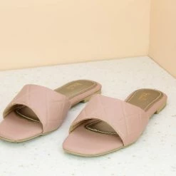 Inc.5 FLAT PLATFORM MULE-PEACH