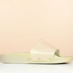 Inc.5 FLAT PU CASUAL SLIPON-LIGHT GOLD SALE