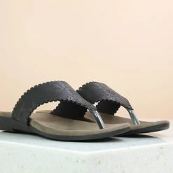 Inc.5 SALE FLAT COMFORT THONG-BLACK