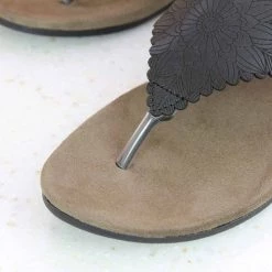 Inc.5 SALE FLAT COMFORT THONG-BLACK