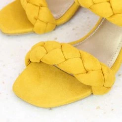 Inc.5 BLOCK HEEL SANDAL-YELLOW SALE