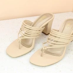 Inc.5 BLOCK HEEL STRAPY THONG