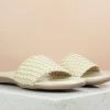 Inc.5 Mules WOVEN FLAT MULE - BEIGE