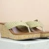 Inc.5 PLATFORM WOVEN THONG - BEIGE SALE