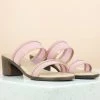 Inc.5 BLOCK HEEL CASUAL MULE-PEACH SALE