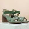 Inc.5 BLOCK HEEL SANDAL-GREEN
