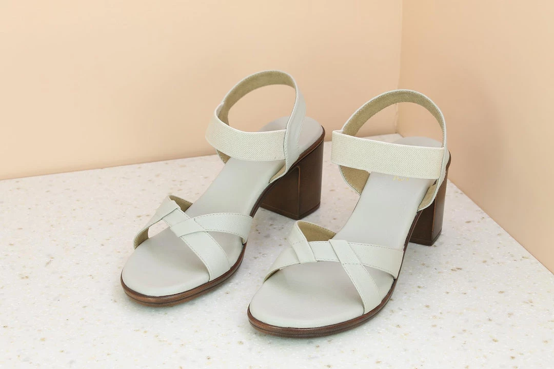 Inc.5 BLOCK HEEL SANDAL-GREY Casual 5 Inc.5 BLOCK HEEL SANDAL-GREY Casual