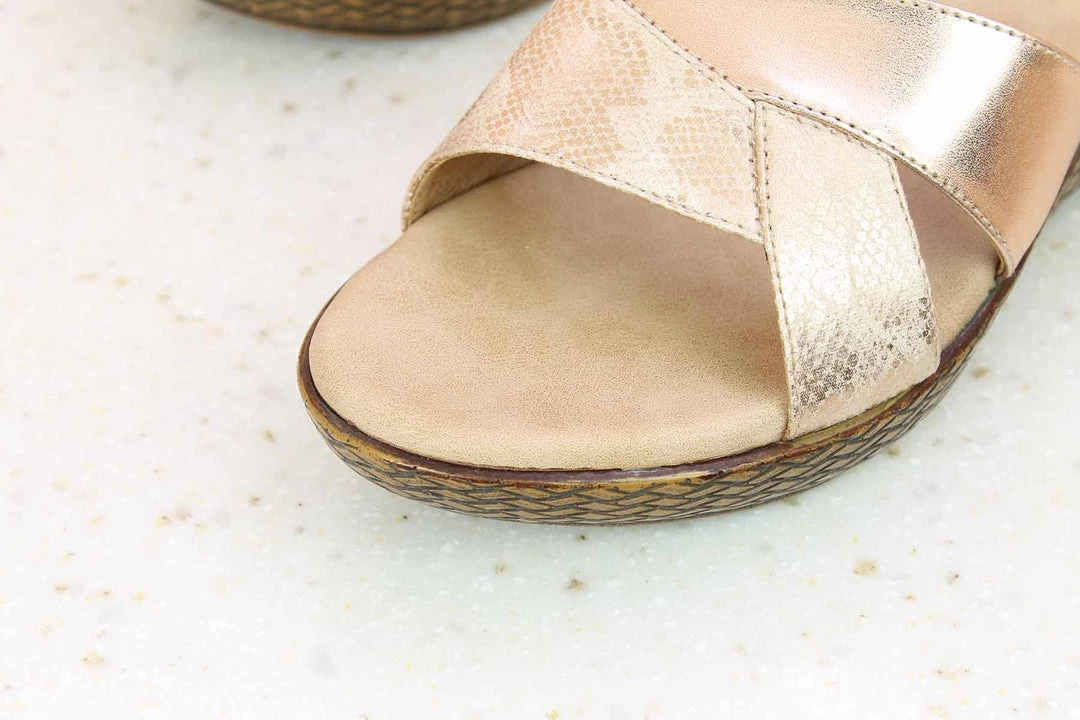 Inc.5 PLATFORM MULE-ROSE GOLD 6 Inc.5 PLATFORM MULE-ROSE GOLD