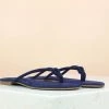Inc.5 FLAT HARD CASUAL THONG-BLUE SALE
