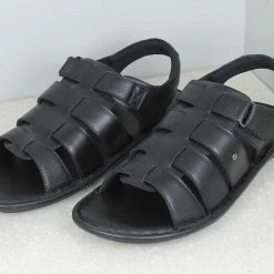 PRIVO By Inc5 VELCRO SANDAL -BLACK