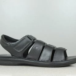 PRIVO By Inc5 VELCRO SANDAL -BLACK