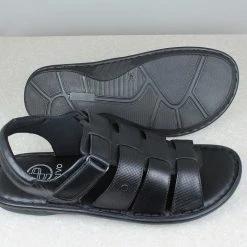 PRIVO By Inc5 VELCRO SANDAL -BLACK