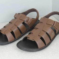 PRIVO By Inc5 VELCRO SANDAL -BROWN