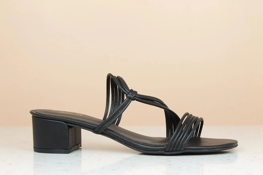 Inc.5 SALE BLOCK HEEL STRAPY MULES 5 Inc.5 SALE BLOCK HEEL STRAPY MULES