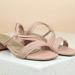 Inc.5 BLOCK HEEL STRAPY MULES SALE