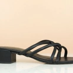 Inc.5 BLOCK HEELED MULES SALE 8 Inc.5 BLOCK HEELED MULES SALE