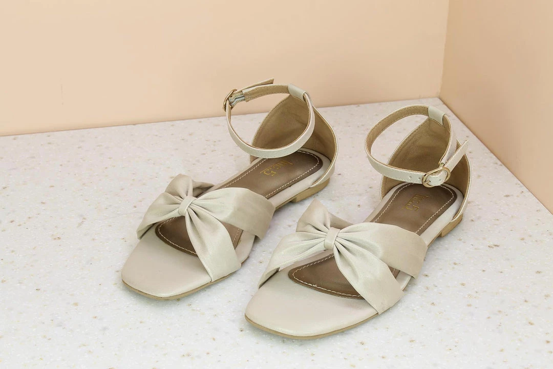 Inc.5 FLAT COUNTERED SANDAL - BEIGE 6 Inc.5 FLAT COUNTERED SANDAL - BEIGE