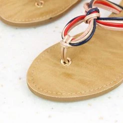 Inc.5 FLAT CASUAL THONG-ROSE GOLD SALE