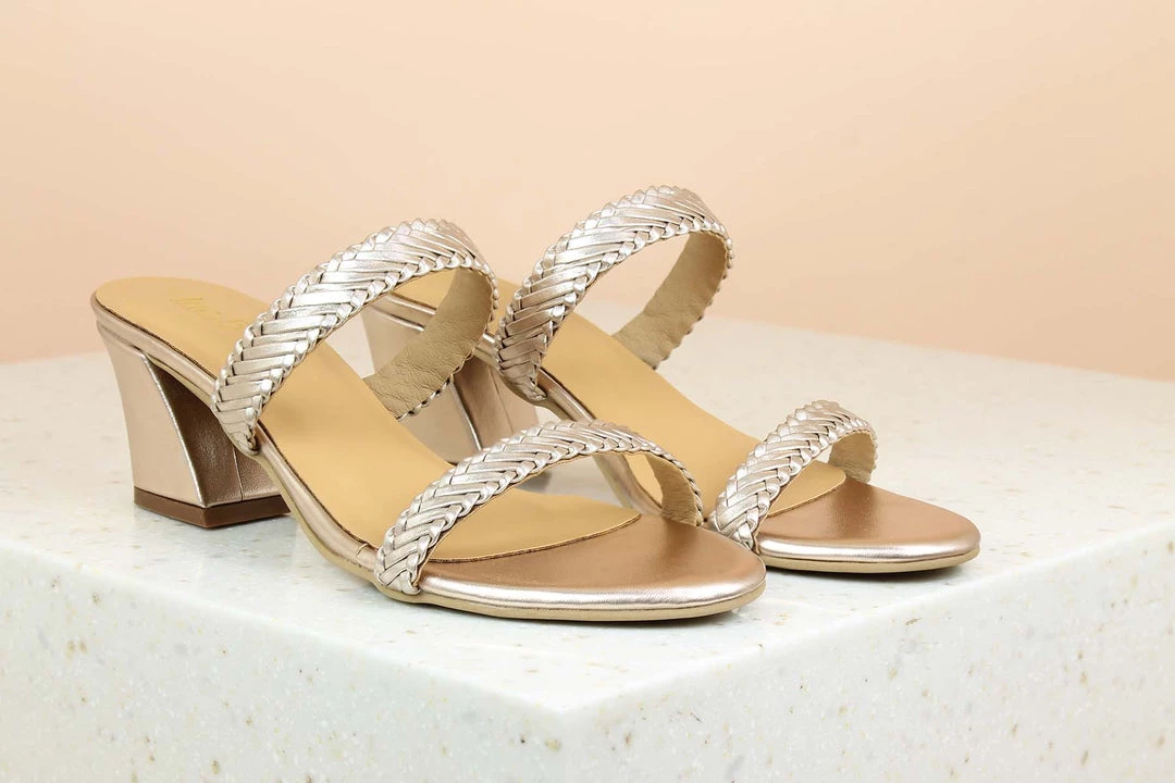 Inc.5 BLOCK HEEL WOVEN MULES 3 Inc.5 BLOCK HEEL WOVEN MULES