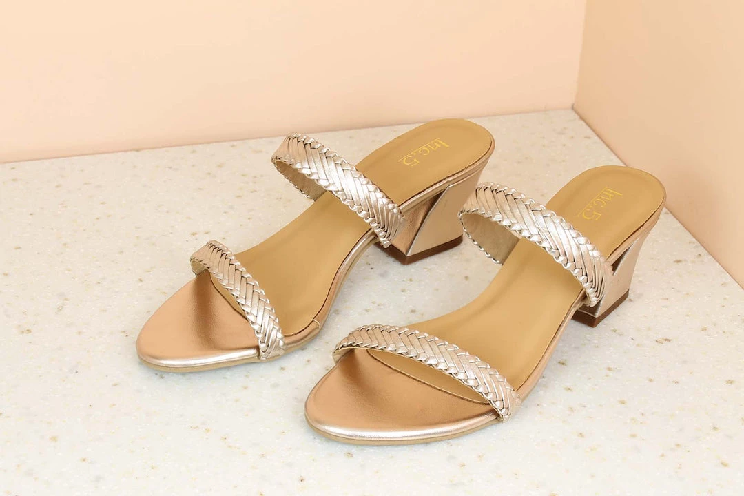 Inc.5 BLOCK HEEL WOVEN MULES 6 Inc.5 BLOCK HEEL WOVEN MULES