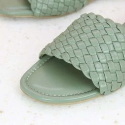 Inc.5 WOVEN FLAT MULE-PISTA SALE