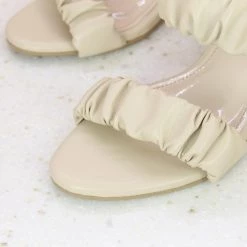 Inc.5 Mules DOUBLE STRAP MULE - BEIGE