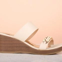 Inc.5 Inc5 PLATFORM MULES-BEIGE