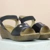 Inc.5 BASIC PLATFORM SANDAL - BLACK SALE