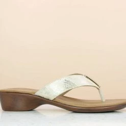 Inc.5 SALE BASIC THONG - GOLD