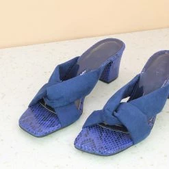 Inc.5 SUEDE BLOCK HEEL MULES SALE