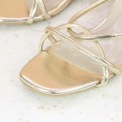 Inc.5 STRAPTY BLOCK HEEL MULES