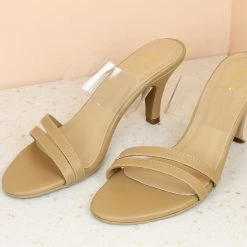 Inc.5 STILETTOS HEELS TRANSPARENT MULES SALE 9 Inc.5 STILETTOS HEELS TRANSPARENT MULES SALE