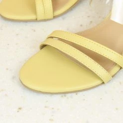 Inc.5 SALE STILETTOS HEELS TRANSPARENT MULES