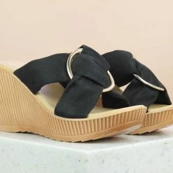 Inc.5 PLATFORM SUEDE MULES SALE
