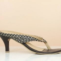 Inc.5 WOVEN STILETTO THONG