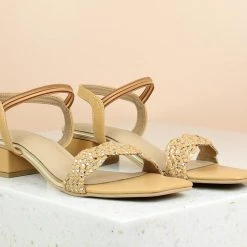 Inc.5 SALE WOVEN BLOCK HEEL SANDAL