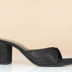Inc.5 BLOCK HEEL MULES