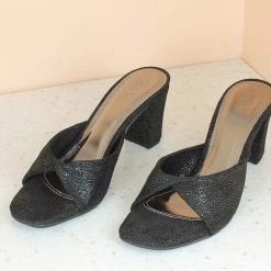 Inc.5 BLOCK HEEL MULES